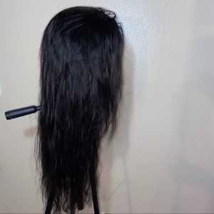 24 inch human hair wig